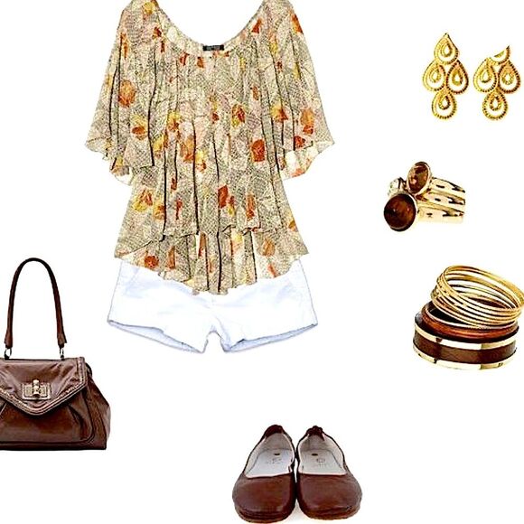 Gryphon New York Silk Gauze Vintage Leaf Print Blouse - Picture 2 of 7